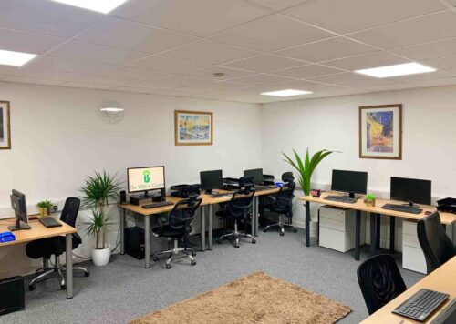 Hot Desk Area - Virtual Office Chelmsford-min