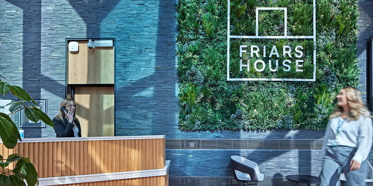 Friars house reception