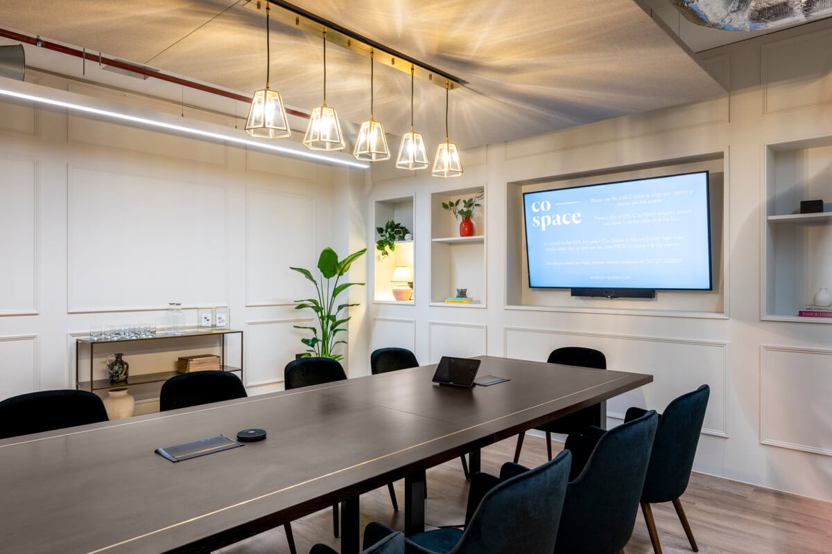 Boardroom at Eleanor Ormerod House in St Albans